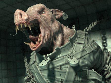 Страшный свин