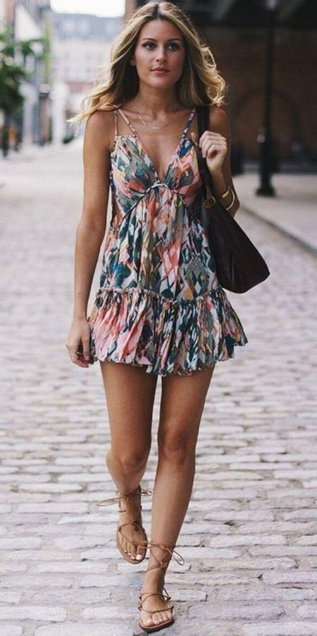 Мини платье