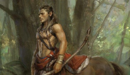 Кентавр хирон арт