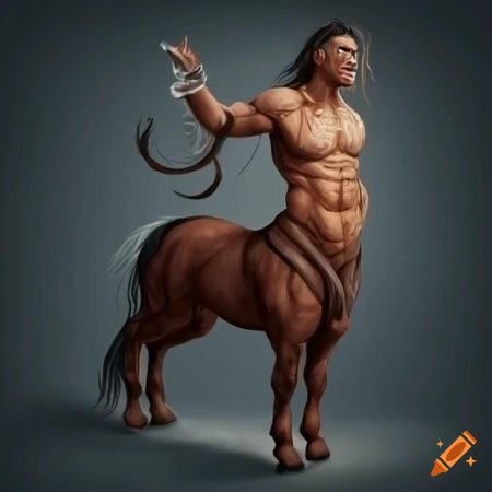 Кентавр получеловек полулошадь