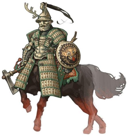 Китайский воин династии хань