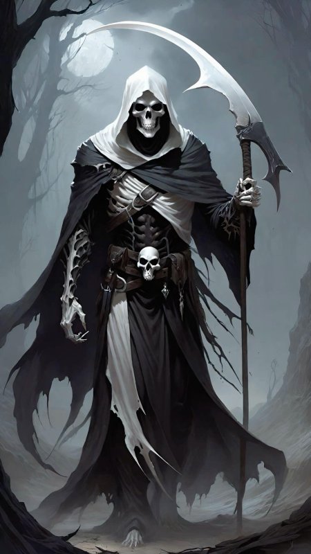 Grim reaper art