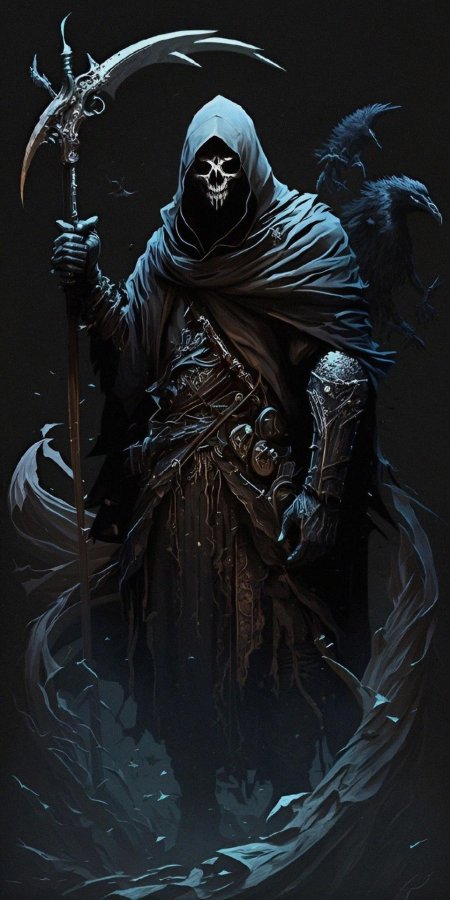 Грим рипер мрачный жнец