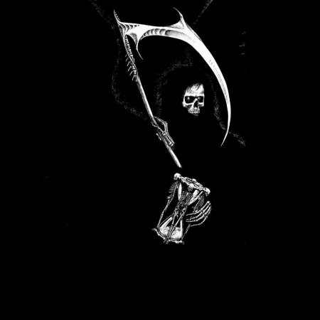 Скелет с косой