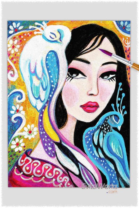 Декоративные портреты