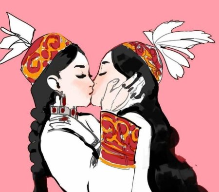 Казахский поцелуй