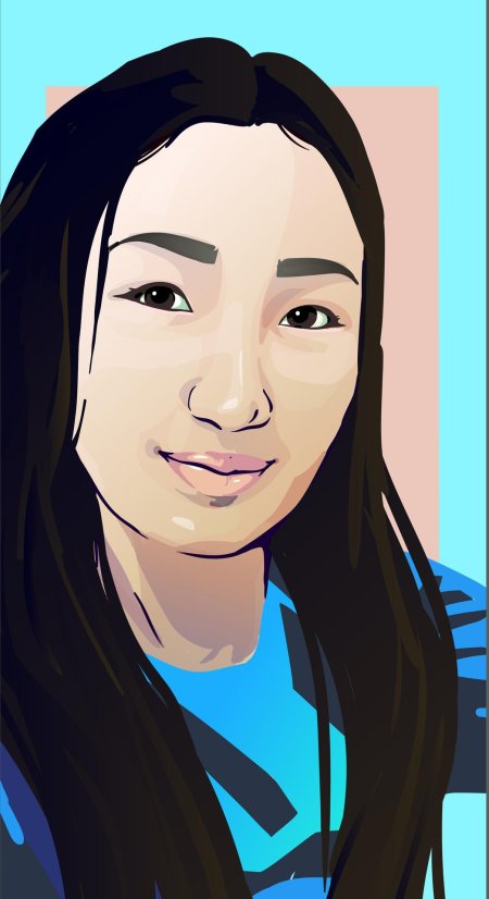 Портрет казашки