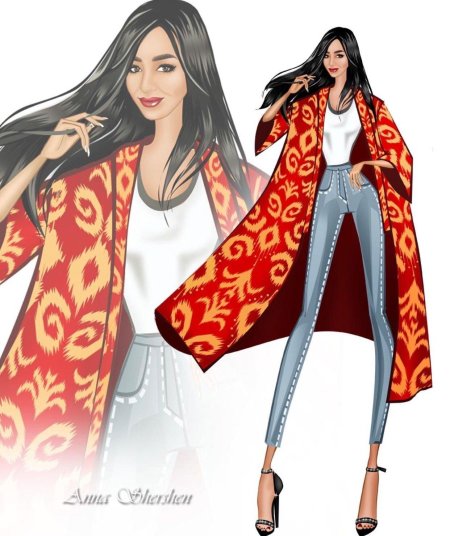 Казахские иллюстрации