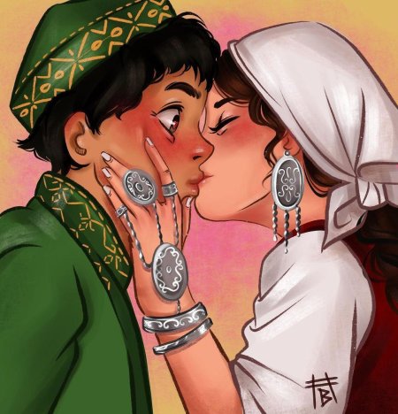 Казахские рисунки