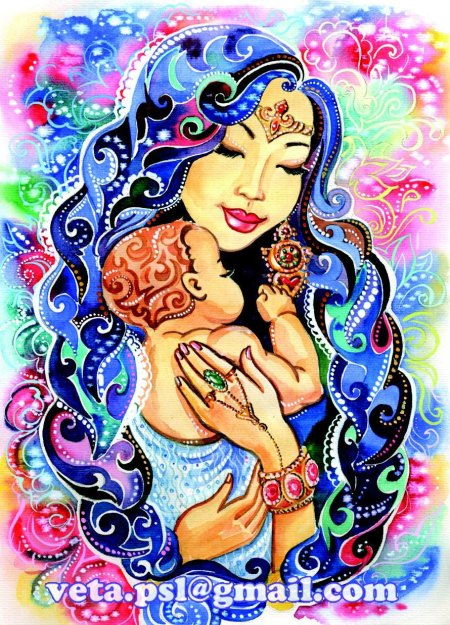 Veta казахская художница