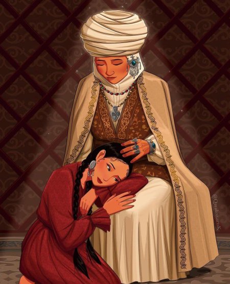 Казахские иллюстрации