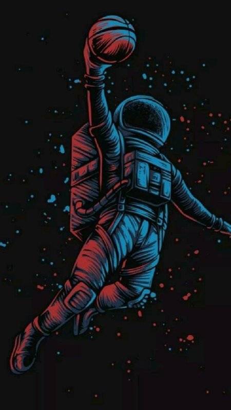 Космонавт баскетболист