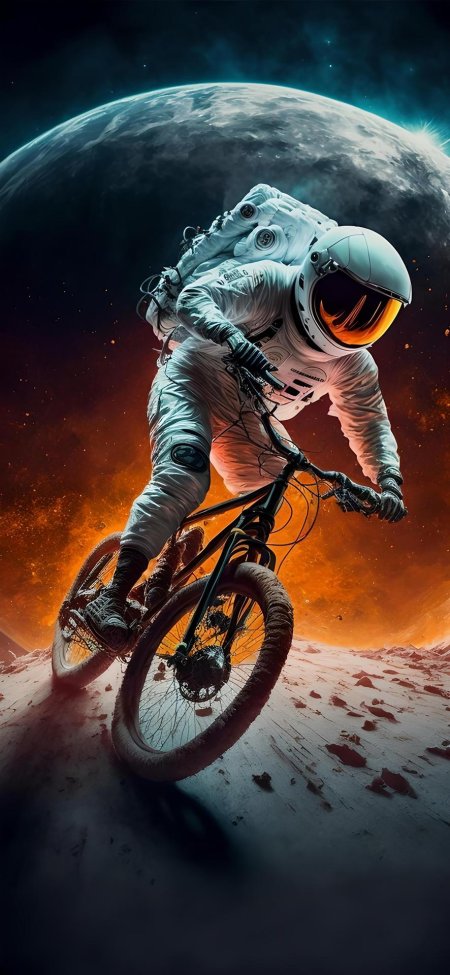 Обои на телефон космонавт