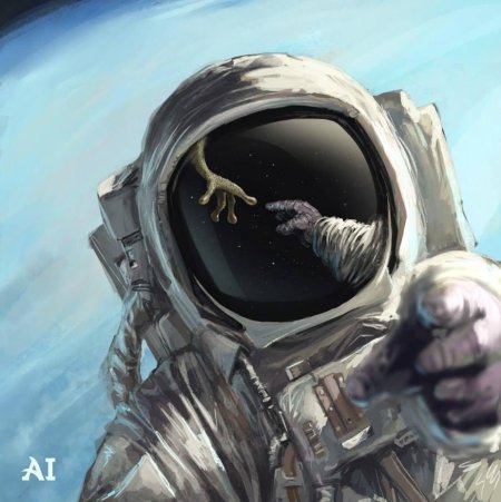 Космонавт арт