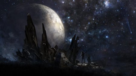 Фантастические космические пейзажи