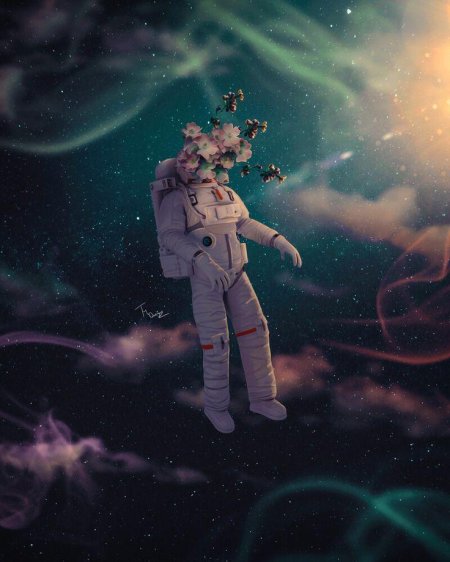 Astronaut art