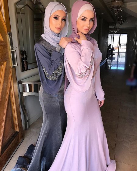 Красивые мусульманские платья