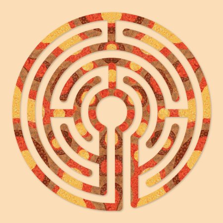 Критский лабиринт минотавра