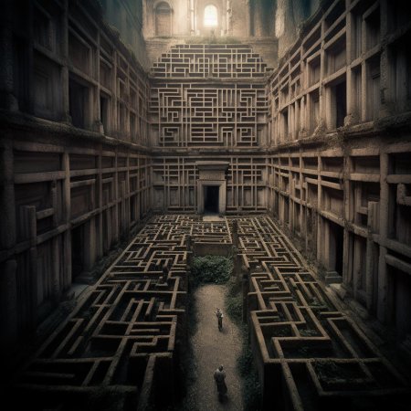 В тёмном лабиринте