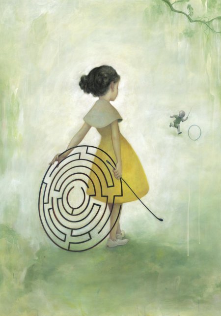 Лабиринт в живописи