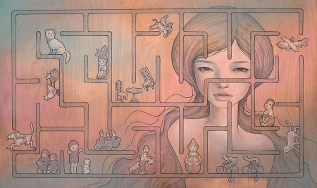 Лабиринт художник