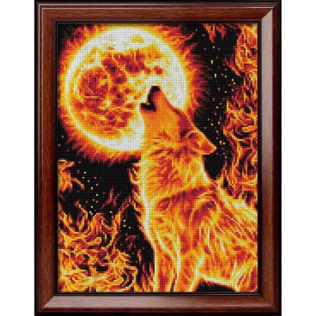 Картина по номерам алмазная мозаика