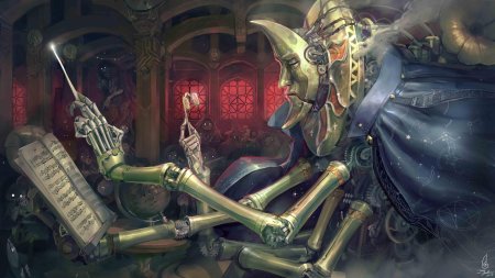 Автоматон робот стимпанк