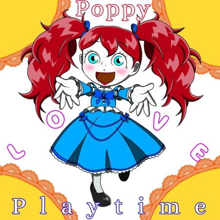 Поппи плейтайм кукла арт