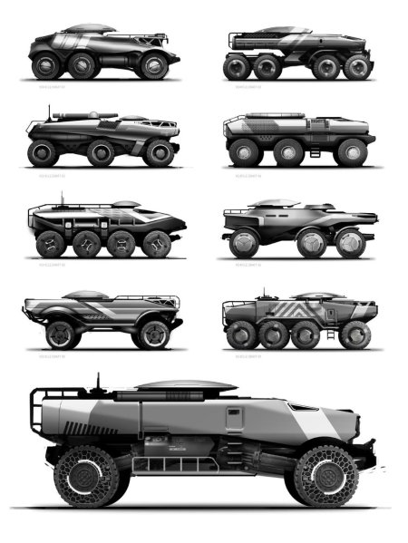 Бронемашина уаз концепт