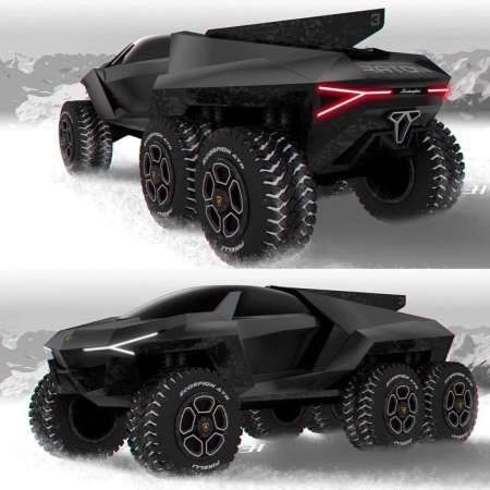 Ламборгини ратон 6х6