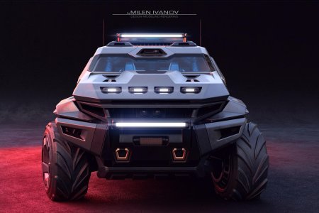 Armor truck suv concept 2020