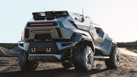 Armor truck suv concept 2020