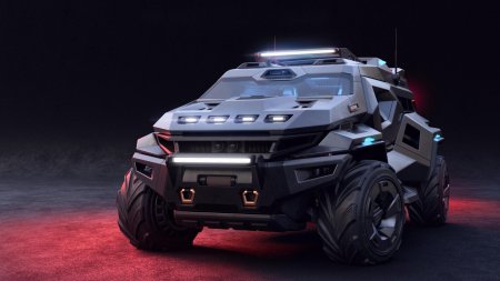 Armor truck suv concept 2020