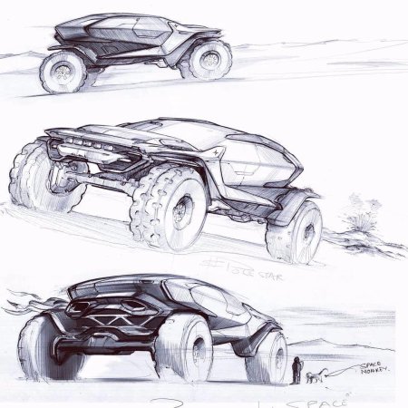 Эскиз автомобиля