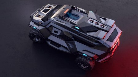 Armor truck suv concept