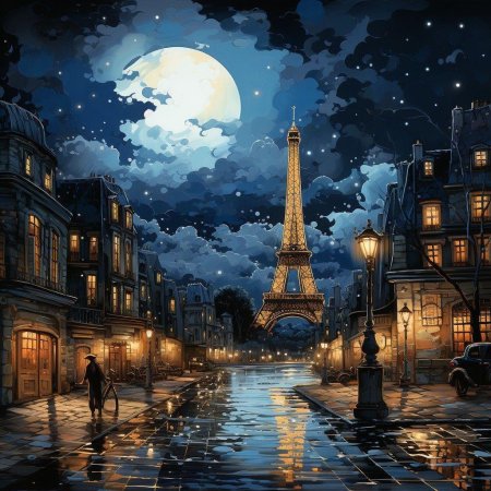 Коровин вечерний париж эйфелева башня