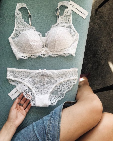 Нижнее белье кружевное комплект