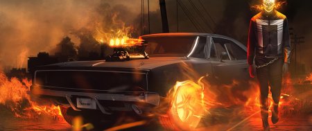 Додж чарджер призрачный гонщик