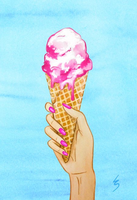 Рисунки мороженки