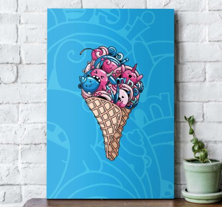 Красивое мороженое