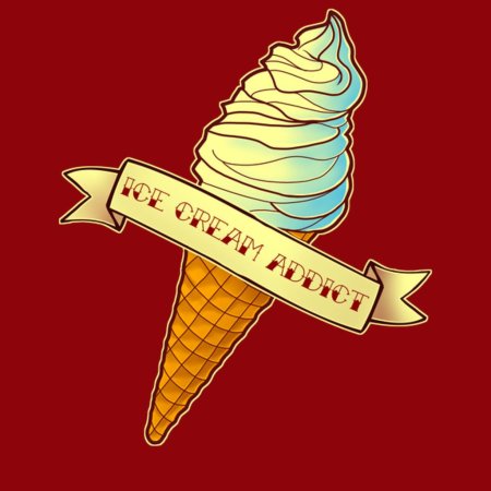 Мороженое для срисовки