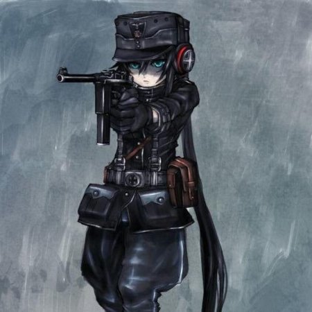 Аниме солдат