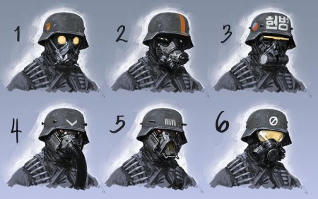 Дизельпанк противогаз