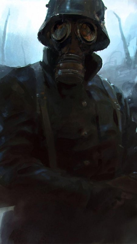 Бателфилд 1 немец в противогазе