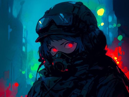 Противогаз арт