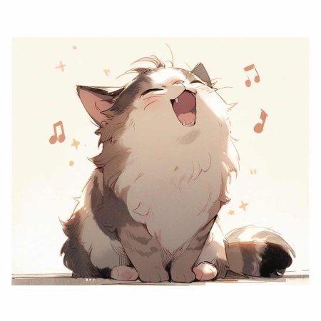 Иллюстрация кошка