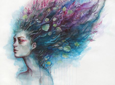 Акварельные портреты