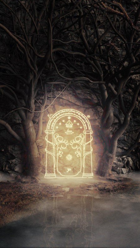 Ворота мории властелин колец