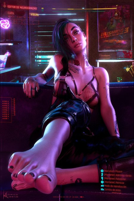 Киберпанк 2077 джуди альварес