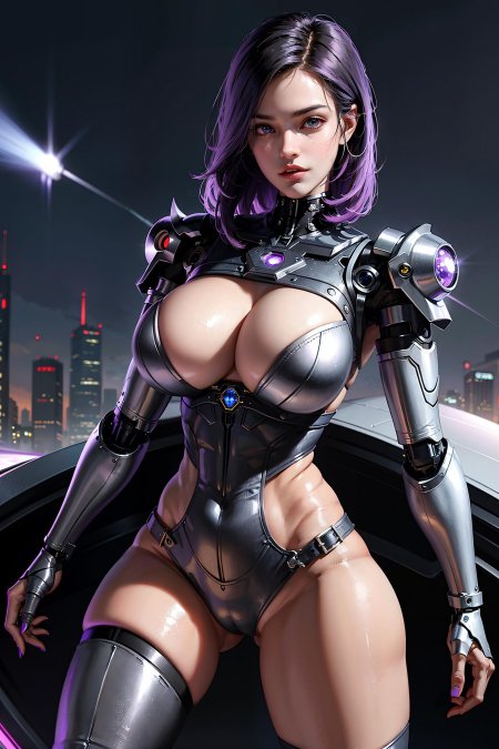 Кибер девушка